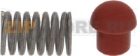 VALVE OUTPUT H2O RED BIGGER+SPRING ASSY