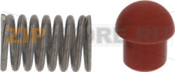 VALVE OUTPUT H2O RED BIGGER+SPRING ASSY 