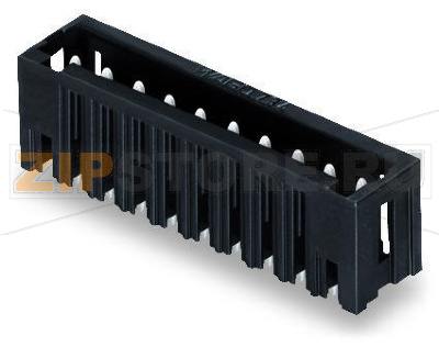 MCS MINI Вилка под пайку THR; 1.0 x 1.0 mm solder pin; прямые; 100% защита от неправильного подсоединения; Шаг контактов 3,5 мм; 10-пол.; черные Wago 734-140/105-604 Вилки для пайки оплавлением припоя для поверхностного монтажаДоступны в ленте на бобине для автоматической сборкиОптимальная теплопроницаемость благодаря дизайну корпуса контакта обеспечивает более низкие температуры пайки100% защита от неправильного подсоединенияВозможны варианты кодировки...