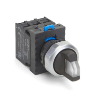 Переключатель 110-230 В, 3 положения, 1НО+1НЗ, IP65, белый Chint NP8-11XD/331