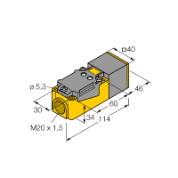 Датчик индуктивный Turck NI20NF-CP40-VN4X2