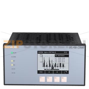 многофункц. измер. устройство и осциллограф кач. эл.энерг.кл. A размеры: 192 x 96 x 134,6 мм устройство для утопл. монтажа с графическим дисплеем встроенный ЖК-дисплей вспомогательное электропитание: блок питания AC/DC (110–230 В) без модулей ввода-вывода 