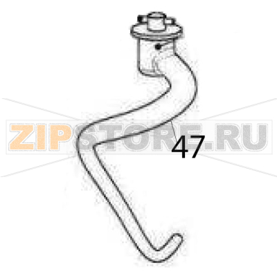 Spirale Sigma BMR 60 Spirale Sigma BMR 60Запчасть на деталировке под номером: 47