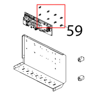 Supporto per scheda 24POT98 Unox XV 703G