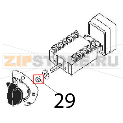 Knob spring Angelo Po 1G1PE1EV Knob spring Angelo Po 1G1PE1EVЗапчасть на деталировке под номером: 29