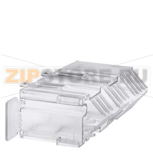 АКСЕССУАР ДЛЯ DISCONNECTOR FUSES IN-LINE ТИП, CAN BE PLUGGED IN, NH00 TERMINAL COVER ДЛЯ 2-ПОЛЮСА AND 3-ПОЛЮСА DEVICES Siemens 3NJ6923-1DA00 