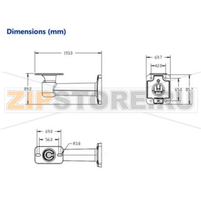 Кронштейн настенный Dahua PFB603W 