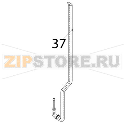 Pipe (B) - hot Hoshizaki IM-65NE Pipe (B) - hot Hoshizaki IM-65NEЗапчасть на деталировке под номером: 37