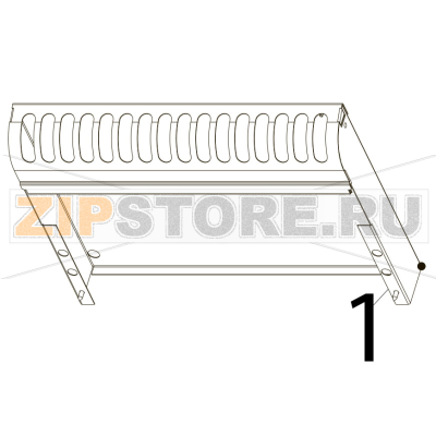 Flue 700, L7 Tecnoinox PIN70E7 Flue 700, L7 Tecnoinox PIN70E7Запчасть на деталировке под номером: 1