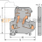 2-conductor fuse terminal block; with pivoting fuse holder; for 5 x 20 mm miniature metric fuse; with blown fuse indication by neon lamp; 230 V; for DIN-rail 35 x 15 and 35 x 7.5; 4 mm; CAGE CLAMP®; 4,00 mm; gray Wago 281-611/281-417 - 2-conductor fuse terminal block; with pivoting fuse holder; for 5 x 20 mm miniature metric fuse; with blown fuse indication by neon lamp; 230 V; for DIN-rail 35 x 15 and 35 x 7.5; 4 mm; CAGE CLAMP®; 4,00 mm; gray Wago 281-611/281-417