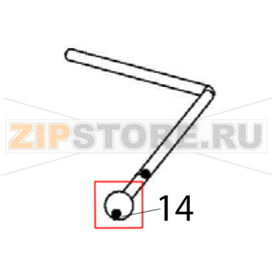 Knob Escher PM 60-V Knob Escher PM 60-VЗапчасть на деталировке под номером: 14