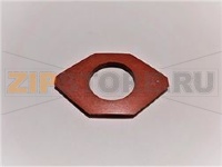 GUARNIZIONE SILICONE ROSSO 55x35x3