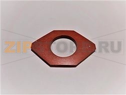 GUARNIZIONE SILICONE ROSSO 55x35x3 