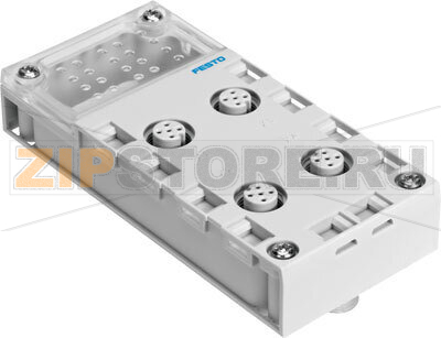Плита для блочного монтажа Festo CPX-AB-4-M12X2-5POL 