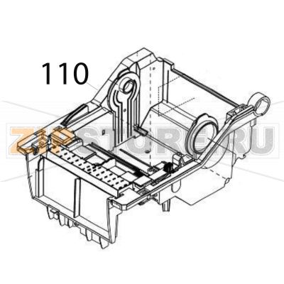 Bottom frame set Sato CG408TT Bottom frame set Sato CG408TTЗапчасть на деталировке под номером: 110Название запчасти на английском языке: Bottom frame set Sato CG408TT.