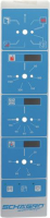 LIGHT BLUE ELECTROMECHANICAL PLATE