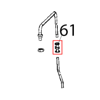 Riduzione intermedia D10-D8 Unox XFT 185