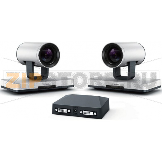 разветвитель для подключения двух камер VCC20 к кодеку VC120/VC400, 125x90x40мм, в комплекте только переходник - камеры приобретаются отдельно 