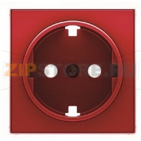 Накладка для розетки, красная ABB 810.00