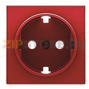 Накладка для розетки, красная ABB 810.00 