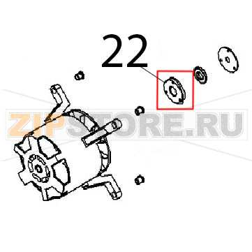 Supporto anello tenuta Angelo Po FX82E2T Supporto anello tenuta Angelo Po FX82E2TЗапчасть на деталировке под номером: 22