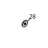 Washer (d3.3*D9*t0.8) Sato CG412DT