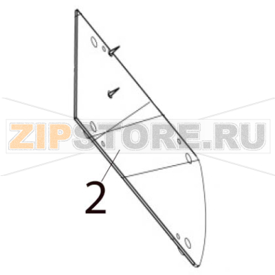 Bottom plate Hurakan HKN-TRGM Bottom plate Hurakan HKN-TRGMЗапчасть на деталировке под номером: 2