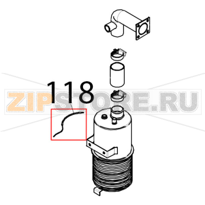 Sonda per boiler Tecnoeka KF 1010 EV UD Sonda per boiler Tecnoeka KF 1010 EV UDЗапчасть на деталировке под номером: 118