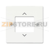 Накладка для сенсора 6108/61-884-500, белый бархат ABB 2CKA006115A0487