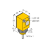Датчик фотоэлектрический Turck Q25AW3FF50 W/30 - Датчик фотоэлектрический Turck Q25AW3FF50 W/30