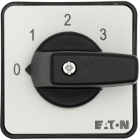 Выключатели ступенчатые, контакты: 3, 20 A, панель: 0-3, 45°, с фиксацией Eaton T0-2-8241/EZ