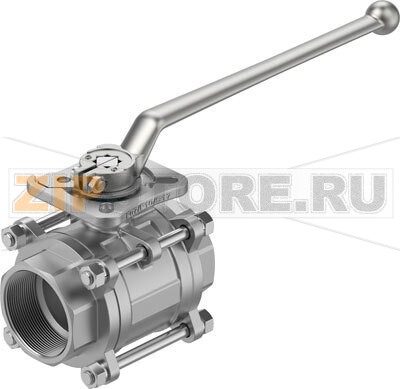 Кран шаровой Festo VZBE-21/2-T-63-T-2-F0710-M-V15V16 
