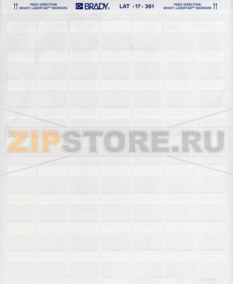 Этикетки 12.70х19.05 мм, 1092 шт Brady LAT-15-361-1 