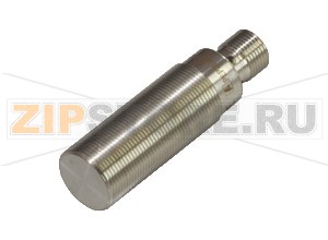 Индуктивный датчик Inductive sensor NMB10-18GH50-E2-V1 Pepperl+Fuchs General specificationsSwitching functionNormally open (NO)Output typePNPRated operating distance10 mmInstallationflush in mild steelOutput polarityDCAssured operating distance0 ... 8.1 mmReduction factor rAl 0.4Reduction factor rCu 0.25Reduction factor r304 0.5  (0.9 of material thickness 2&nbspmm)Reduction factor rSt37 1Output type3-wireNominal ratingsInstallation conditionsA0 mmB16 mmC30 mmF60 mmOperating voltage10 ... 30 VSwitching frequency0 ... 300 HzHysteresis3 ... 15  typ. 5  %Reverse polarity protectionyesShort-circuit protectionyesVoltage drop&le 2 VOperating current0 ... 200 mAOff-state current&le 0.1 mANo-load supply current&le 10 mASwitching state indicatorLED, yellowLimit dataOperating pressure statically60 bar (870.2 psi) max.Approvals and certificatesUL approvalcULus Listed, General PurposeCCC approvalCCC approval / marking not required for products rated &le36 VAmbient conditionsAmbient temperature-25 ... 85 °C (-13 ... 185 °F)Mechanical specificationsConnection typeConnector M12 x 1 , 4-pinHousing materialStainless steel 1.4435 / AISI 316LSensing faceStainless steel 1.4435 / AISI 316LDegree of protectionIP68 / IP69KMass24 g
