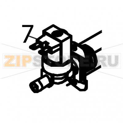 Electrovalvula simple Fagor FI-200 Electrovalvula simple Fagor FI-200Запчасть на деталировке под номером: 7Название запчасти Fagor на английском языке: Electrovalvula simple FI-200.