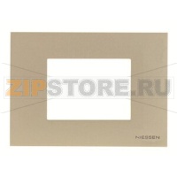 Рамка на 3 модуля, шампань ABB 2CLA247300N1901