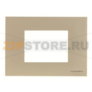 Рамка на 3 модуля, шампань ABB 2CLA247300N1901 