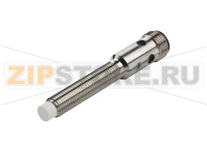 Индуктивный датчик Inductive sensor NRN6-8GH40-E2-V1 Pepperl+Fuchs General specificationsSwitching functionNormally open (NO)Output typePNPRated operating distance6 mmInstallationnon-flushOutput polarityDCAssured operating distance0 ... 4.86 mmReduction factor rAl 1Reduction factor rCu 1Reduction factor r304 1Reduction factor rSt37 1Nominal ratingsOperating voltage10 ... 30 V DCSwitching frequency0 ... 2500 HzHysteresistyp. 5  %Reverse polarity protectionreverse polarity protectedShort-circuit protectionpulsingVoltage drop&le 2 VOperating current0 ... 200 mAOff-state current0 ... 0.5 mA typ. 0.1 &microA at 25 °CNo-load supply current&le 15 mAConstant magnetic field200 mTAlternating magnetic field200 mTSwitching state indicatorMultihole-LED, yellowFunctional safety related parametersMTTFd1010.5 aMission Time (TM)20 aDiagnostic Coverage (DC)0 %Approvals and certificatesUL approvalcULus Listed, General Purpose, Class 2 Power SourceCCC approvalCCC approval / marking not required for products rated &le36 VAmbient conditionsAmbient temperature-25 ... 85 °C (-13 ... 185 °F)Storage temperature-40 ... 100 °C (-40 ... 212 °F)Mechanical specificationsConnection typeConnector M12 x 1 , 3-pinHousing materialstainless steel 1.4404 / AISI 316LSensing faceLCP, (conforms with FDA)Housing diameter8 mmDegree of protectionIP67