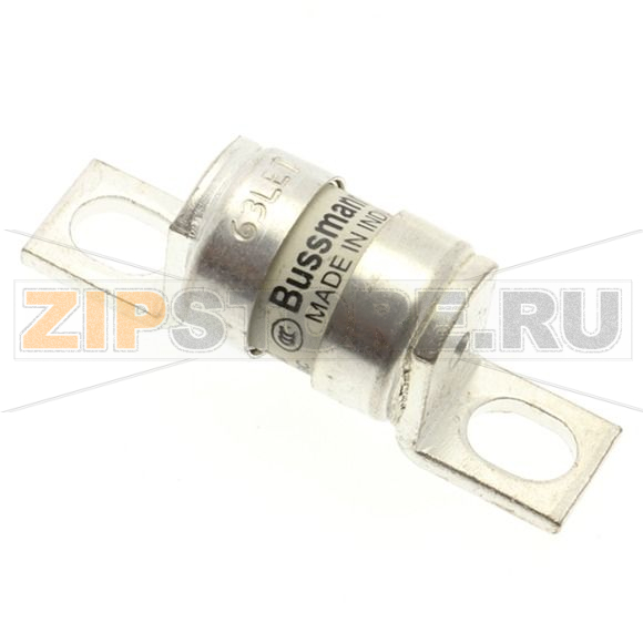 Предохранитель, 63 A, AC 240 В, DC 150 В, 200 кА, BS88, 18x56 мм, aR, BS Eaton 63AMP 240V AC BS88 