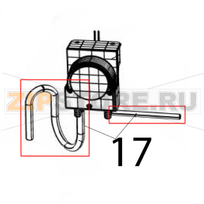 Tubo cristal rosso 4x7 Silanos NE1300 Tubo cristal rosso 4x7 Silanos NE1300Запчасть на деталировке под номером: 17