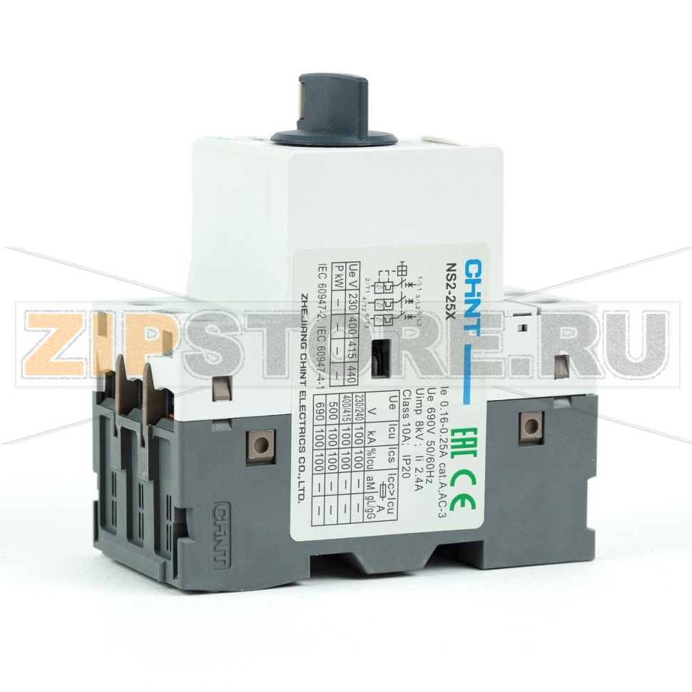Пускатель 0.16-0.25 A Chint NS2-25X 