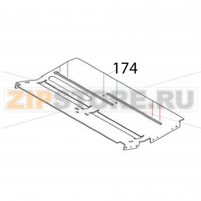 Frame (C) Sato SG112-ex Frame (C) Sato SG112-exЗапчасть на деталировке под номером: 174Название запчасти на английском языке: Frame (C) Sato SG112-ex.