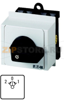 Выключатели универсальные, контакты: 6, 20 A, 2>0<1, 45°, без фиксации Eaton T0-3-15394/IVS
