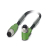 Кабель для датчика / исполнительного элемента Phoenix Contact SAC-5P-M12MS/ 0,6-PUR/M12FR SH