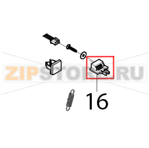 Sensor CAB EOS5 Sensor CAB EOS5Запчасть на деталировке под номером: 16