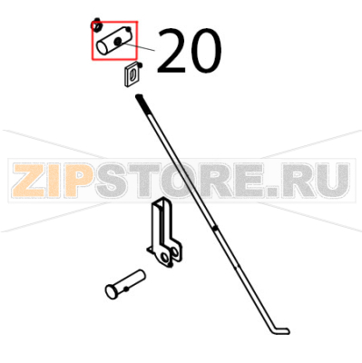 Door support Silanos N700 PS Door support Silanos N700 PSЗапчасть на деталировке под номером: 20