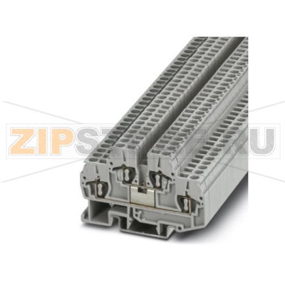 Проходные клеммы Phoenix Contact MZFKK 1,5-PV Сечение:  0,14 мм² - 2,5 мм², AWG: 26 - 14, Тип подключения: Пружинный зажим, Ширина: 5,2 мм, Цвет: cерый, Тип монтажа: NS 35/7,5, NS 35/15, NS 15.Минимальный заказ: 50 шт.Упаковка: 50 шт.