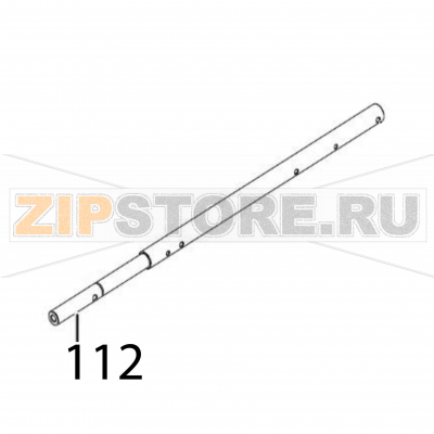 Shaft (ribbon core) Sato CL6NX Plus Shaft (ribbon core) Sato CL6NX PlusЗапчасть на деталировке под номером: 112Название запчасти на английском языке: Shaft (ribbon core) Sato CL6NX Plus.
