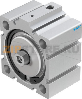 Пневмоцилиндр короткоходовой Festo AEVC-63-10-I-P-A 