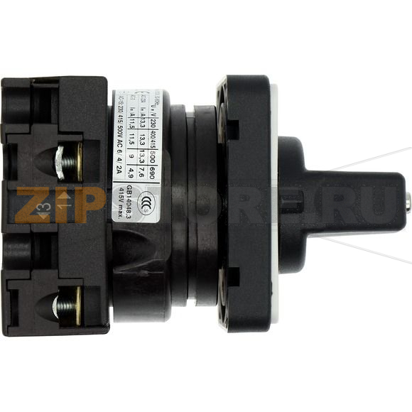 Переключатель, контакты: 2, 20 A, панель: HAND-0-AUTO, 45°, с фиксацией Eaton T0-1-15431/E 